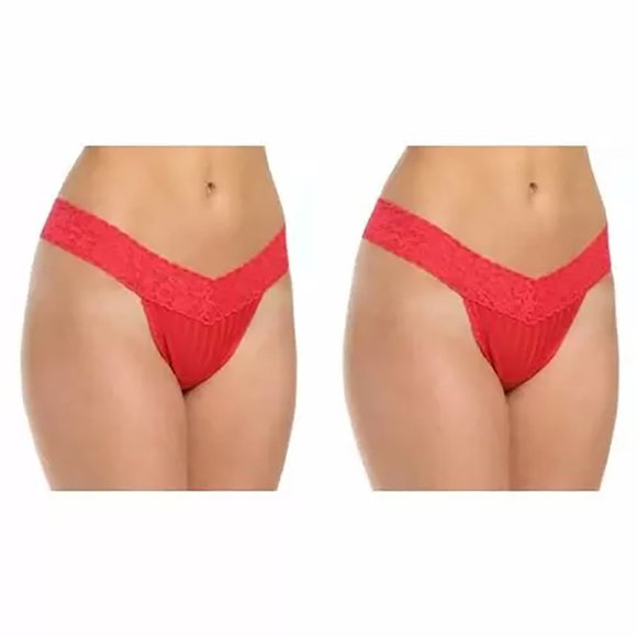 Maidenform One Size for All Classic Rise Thong - 3 Packs - Picture 1 of 3
